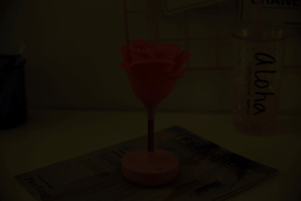 Sikunuo | Rose Flower Romantic Touch Night Light