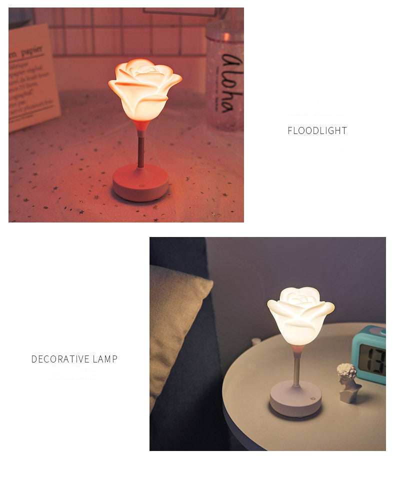 Sikunuo | Rose Flower Romantic Touch Night Light