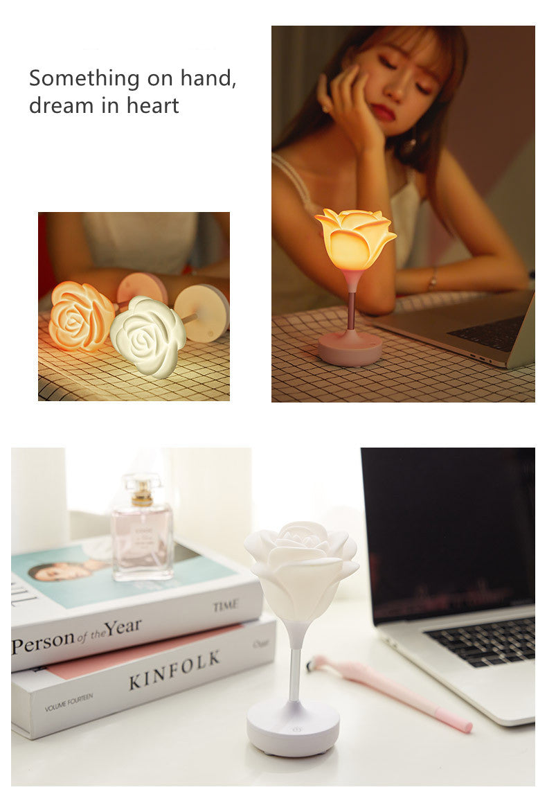 Sikunuo | Rose Flower Romantic Touch Night Light