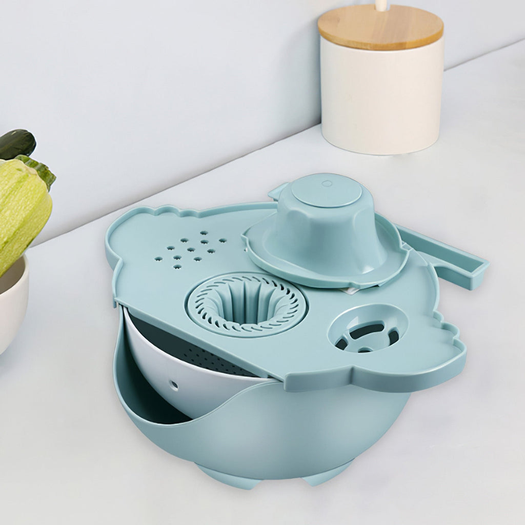 Sikunuo | All-in-One Drain Basket Vegetable Grater