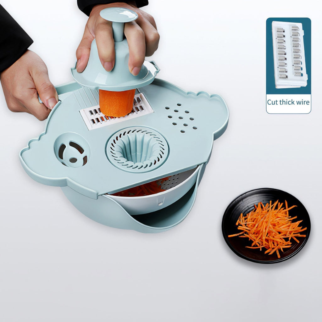 Sikunuo | All-in-One Drain Basket Vegetable Grater