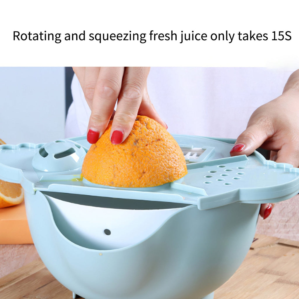 Sikunuo | All-in-One Drain Basket Vegetable Grater