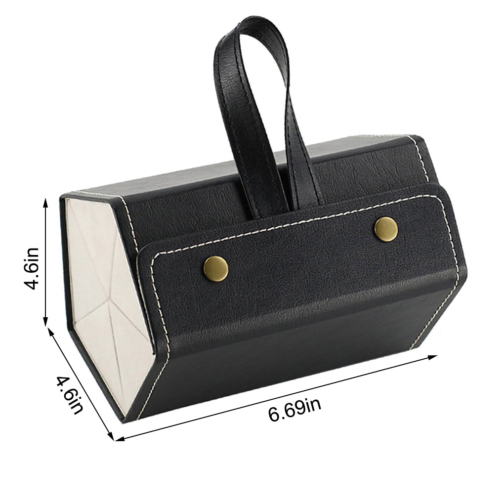Sikunuo | Folding Leather Travel Eyeglasses Organizer