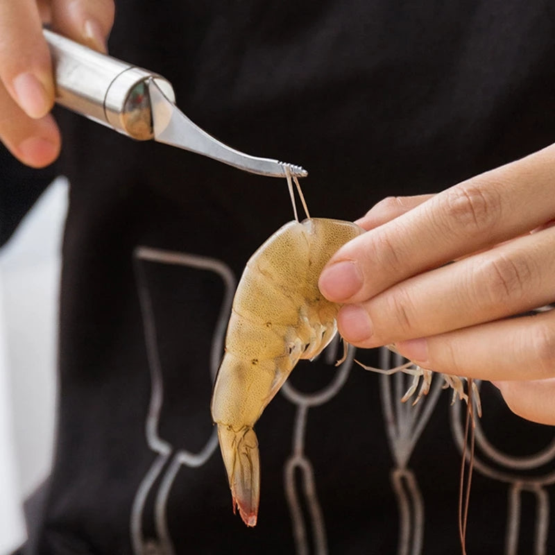 Sikunuo | Shrimp Cleaner Stainless Steel Cutter