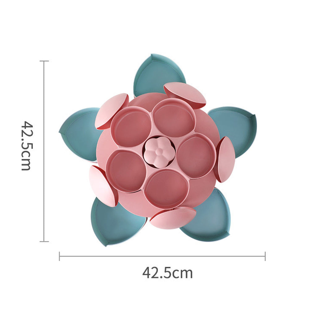 Sikunuo | Two-Layer Rotating Flower Candy Snack Box