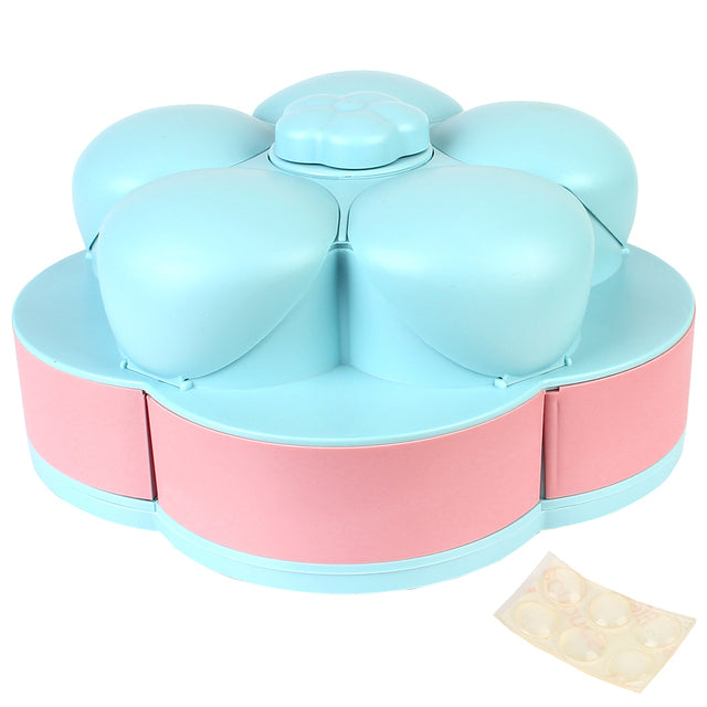 Sikunuo | Two-Layer Rotating Flower Candy Snack Box
