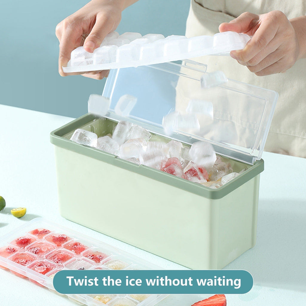 Sikunuo | Three-Layer Ice Cube Tray Box