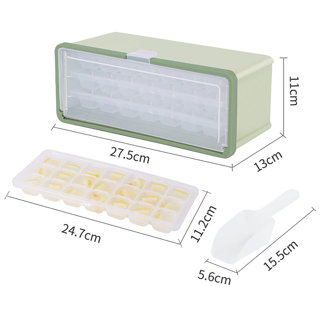 Sikunuo | Three-Layer Ice Cube Tray Box