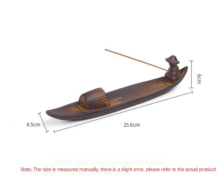 Sikunuo | Wooden Zen Incense Holder