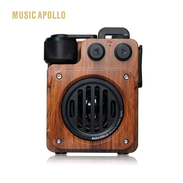 Sikunuo | American Style Retro Bluetooth Radio Speaker