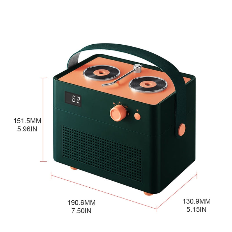 Sikunuo | Retro Record Player Lamp Humidifier