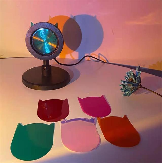 Sikunuo | Cat Ears Desk Sunset Lamp