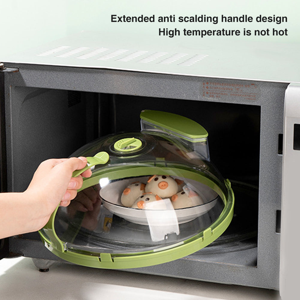 Sikunuo | Adjustable Vent Transparent Microwave Cover Lid