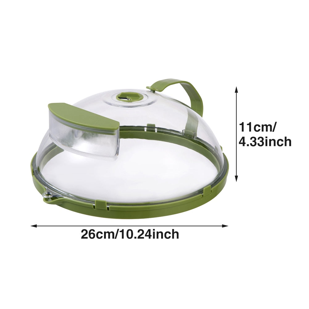 Sikunuo | Adjustable Vent Transparent Microwave Cover Lid