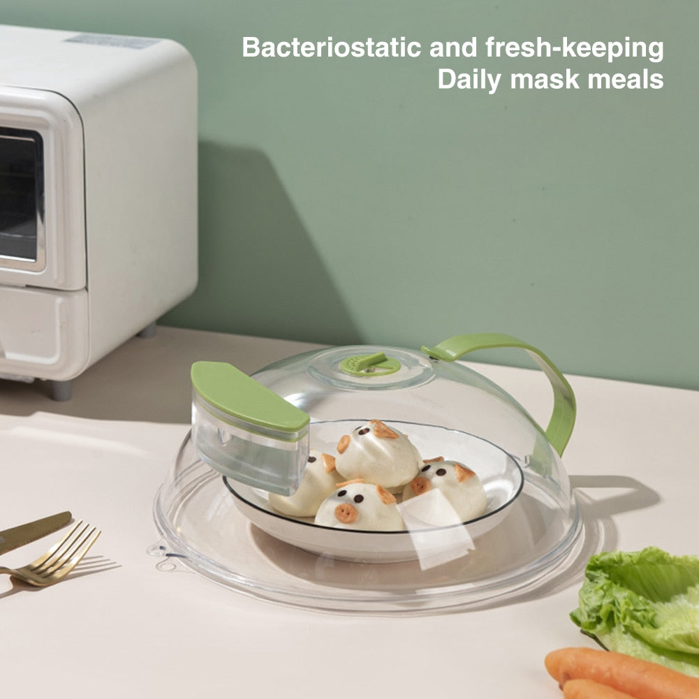 Sikunuo | Adjustable Vent Transparent Microwave Cover Lid