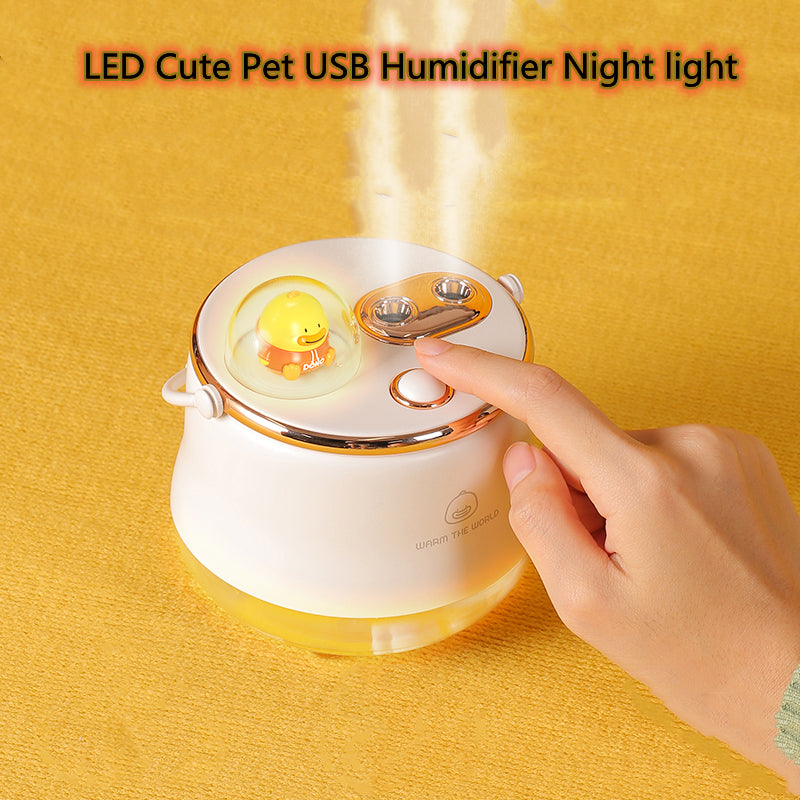 Sikunuo | LED Cute Pet USB Aromatherapy Humidifier