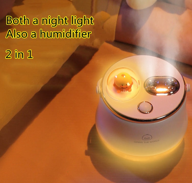 Sikunuo | LED Cute Pet USB Aromatherapy Humidifier