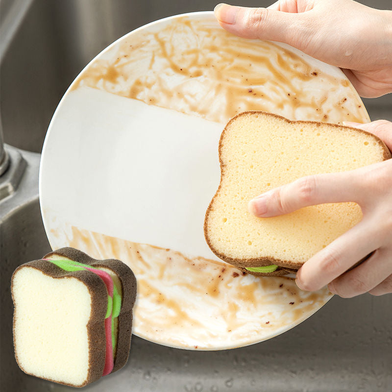 Sikunuo | Bread Shape Dishwashing Sponge