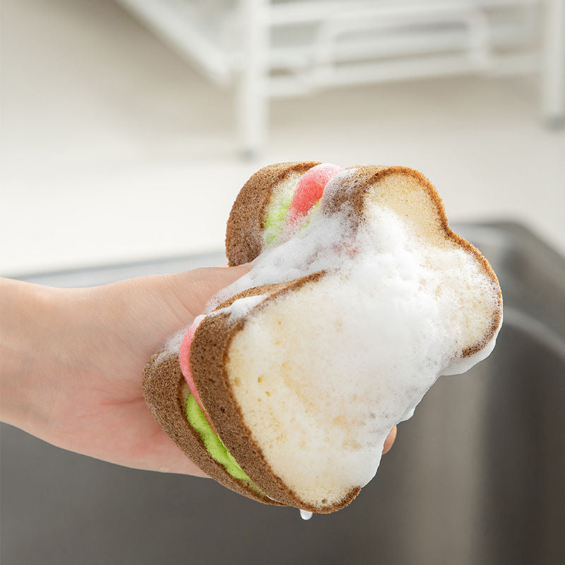 Sikunuo | Bread Shape Dishwashing Sponge