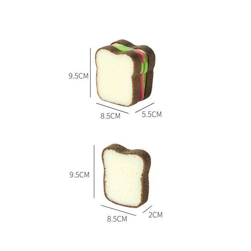 Sikunuo | Bread Shape Dishwashing Sponge