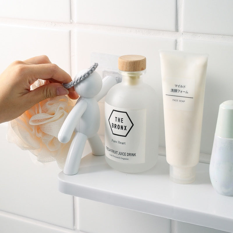 Sikunuo | Punch-Free Human Figure Bathroom Shelf