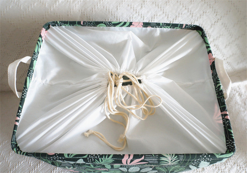 Sikunuo | Large Capacity Cotton Foldable Laundry Basket