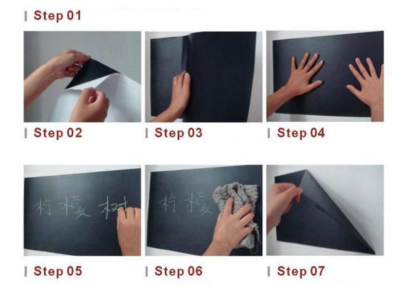 Sikunuo | Self Adhesive Removable Blackboard Sticker