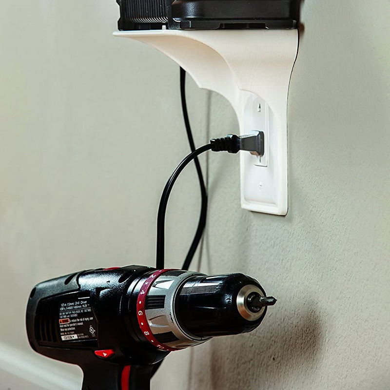 Sikunuo | Home Wall Socket Shelf Organizer Rack