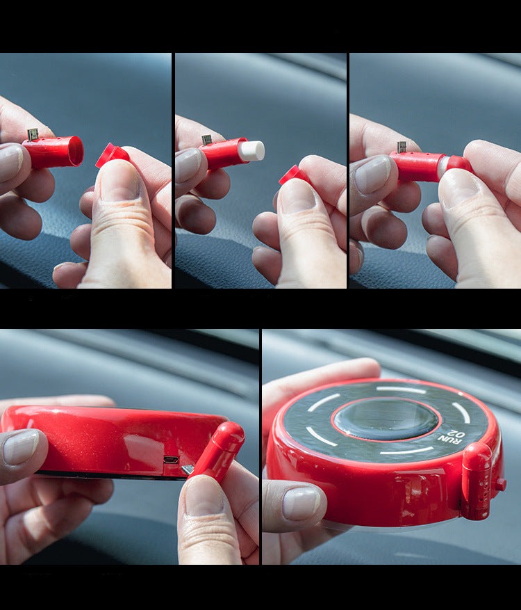 Sikunuo | Rotating Race Solar Car Air Purifier