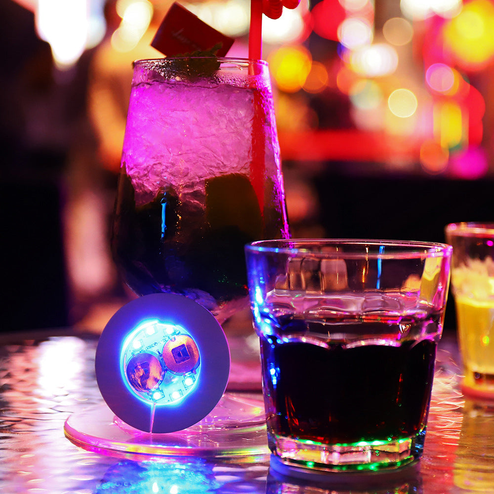 Sikunuo | Bottle Light Up Sticky Party Coasters