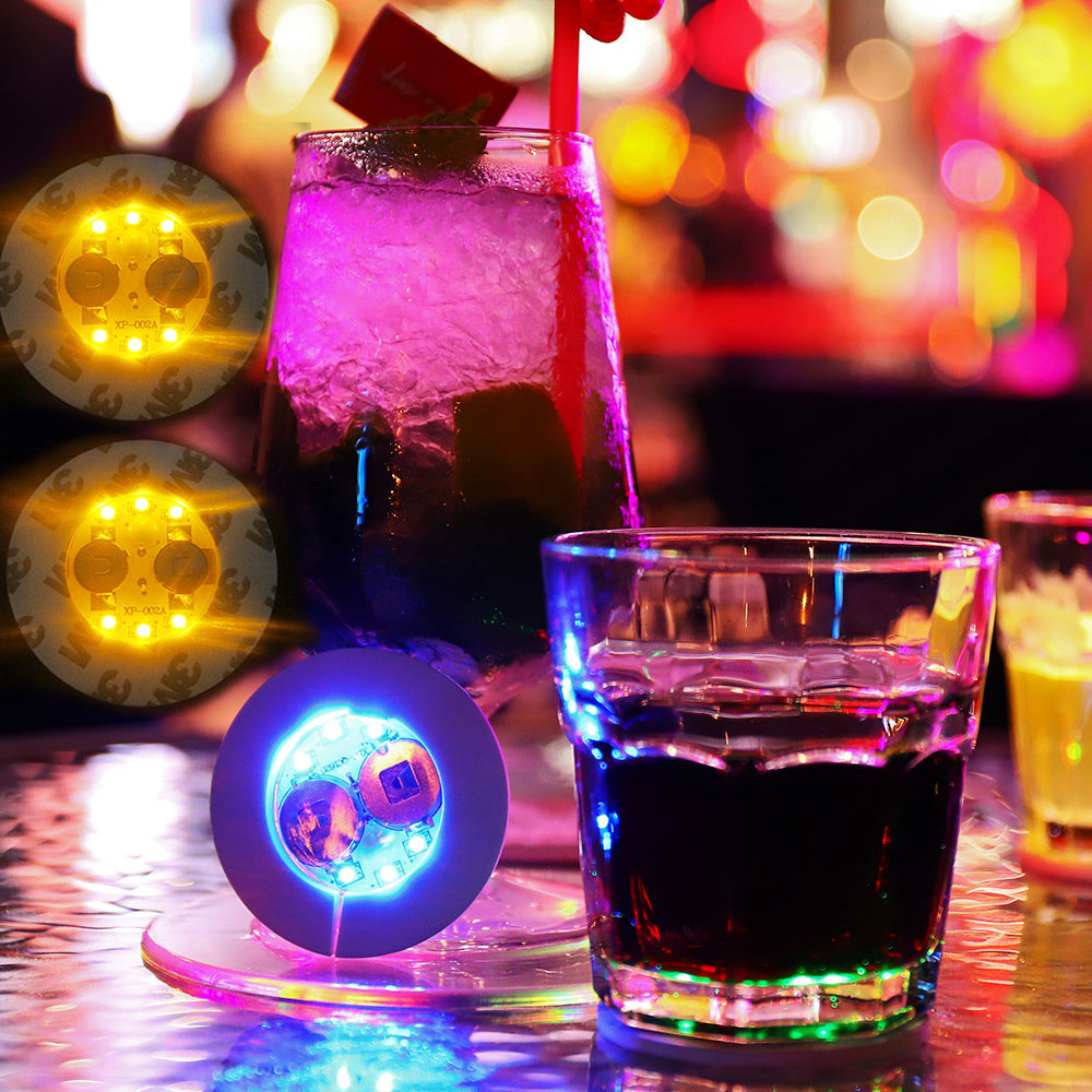 Sikunuo | Bottle Light Up Sticky Party Coasters
