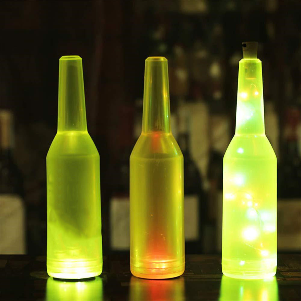 Sikunuo | Bottle Light Up Sticky Party Coasters