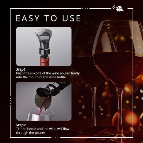 Sikunuo | 2in1 Wine Stopper Decanter