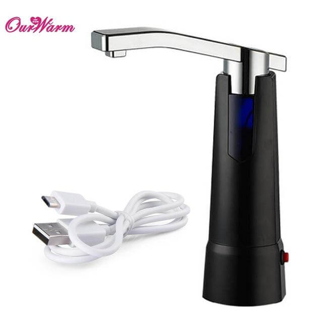 Sikunuo | Easy Pump Water to the Bottle Electric Water Dispenser with Rechargeable Battery
