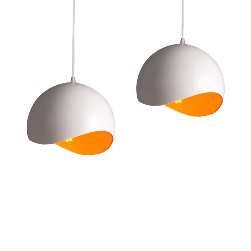 Sikunuo | Modern Aluminum Eggshell Nordic Pendant Lamp