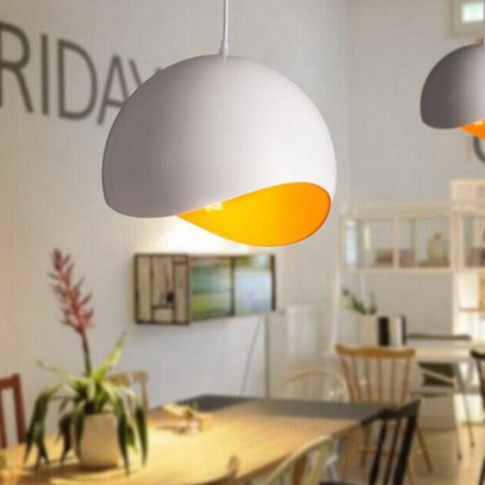 Sikunuo | Modern Aluminum Eggshell Nordic Pendant Lamp