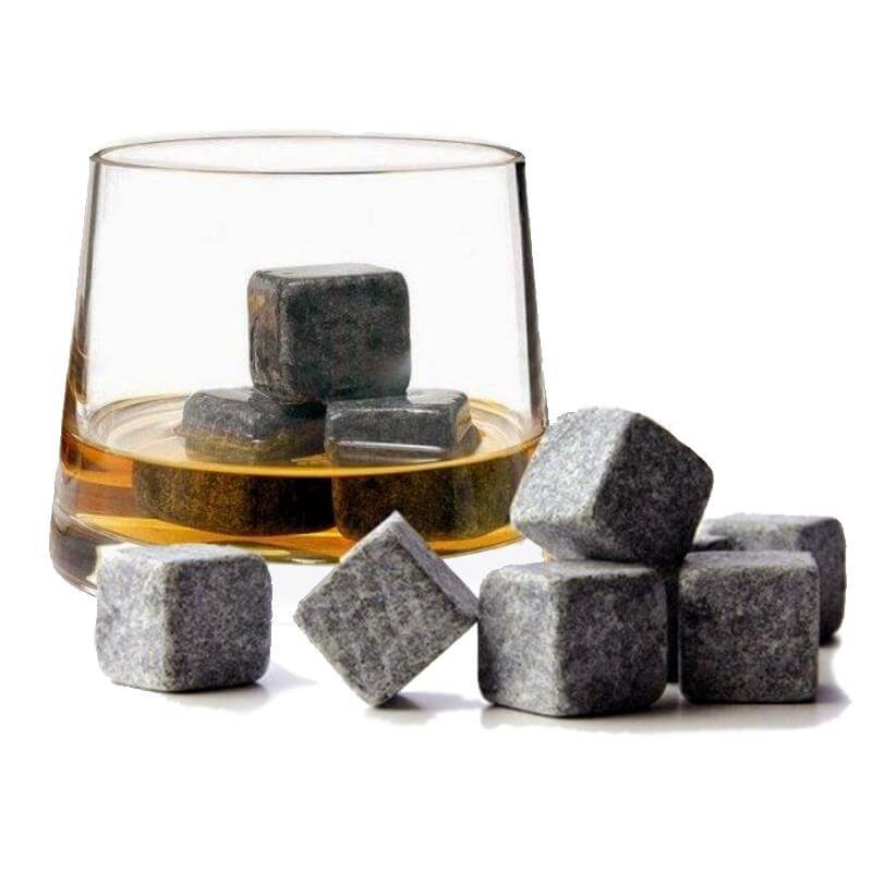 Sikunuo | 9pcs/set Natural Whiskey Stones Home Bar Tools