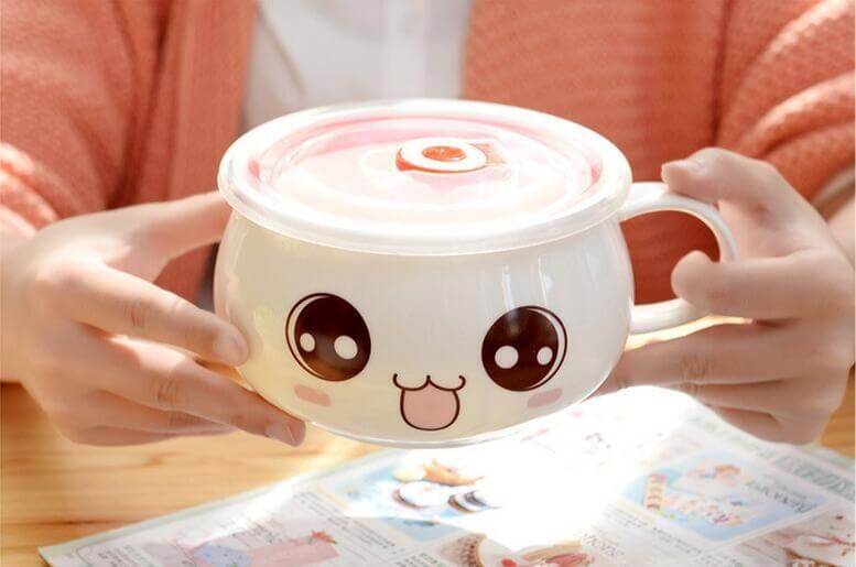 Sikunuo | Lovely Instant Noodles  Porcelain Bowls