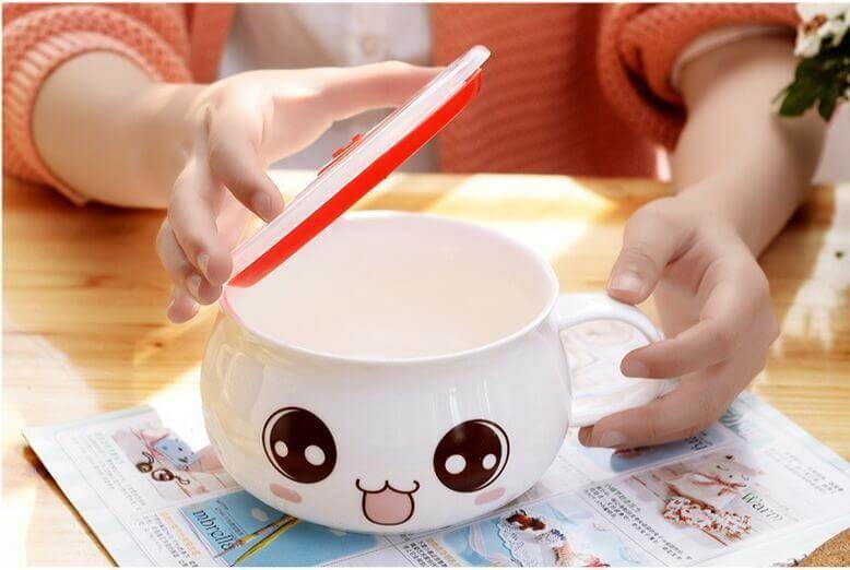 Sikunuo | Lovely Instant Noodles  Porcelain Bowls