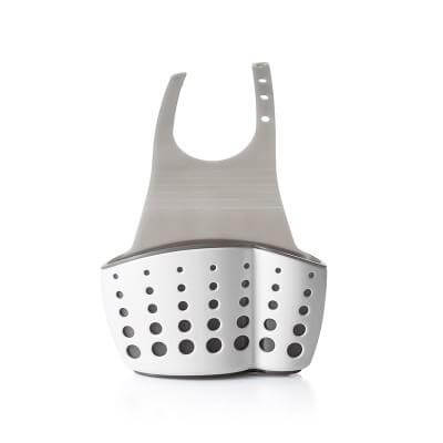 Sikunuo | Useful Suction Cup Sink Shelf Soap Rack Kitchen