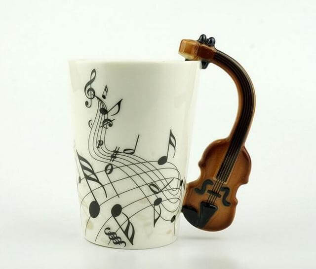 Sikunuo | Guitar Style Ceramic Mug