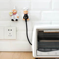 Sikunuo | 2pcs/lot Cute Self Adhesive Wall Plug Hanger