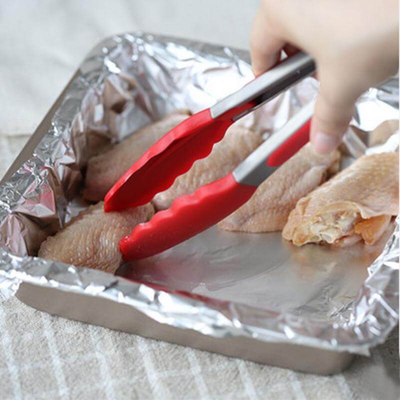 Sikunuo | Silicone Mini Food Tong Cooking Clip