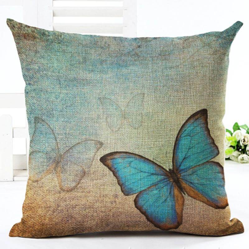 Sikunuo | Butterfly New Home Decorative Cushion Seat Pillows