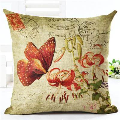 Sikunuo | Butterfly New Home Decorative Cushion Seat Pillows