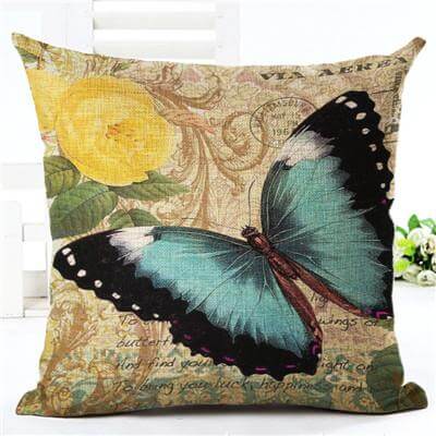 Sikunuo | Butterfly New Home Decorative Cushion Seat Pillows