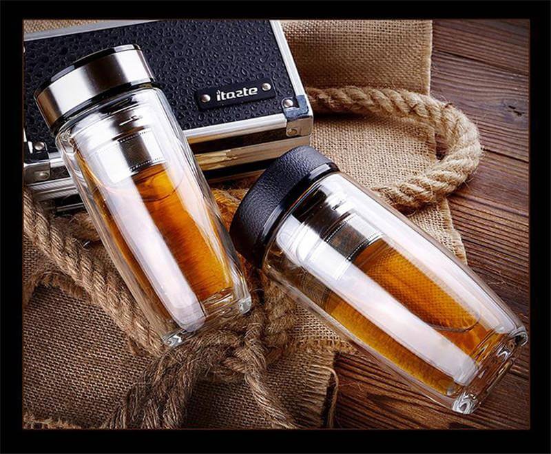 Sikunuo | Double Insulated Glass Bottle