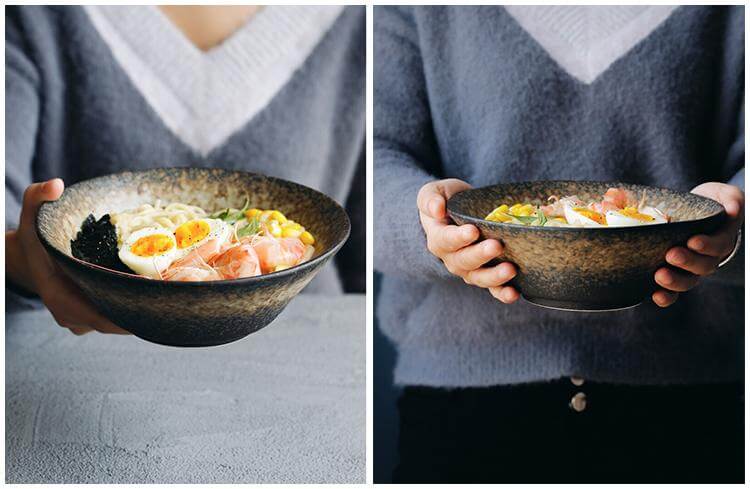 Sikunuo | Japan Style Creative Home Kitchen Vintage Ceramic Bowls