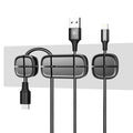 Sikunuo | Flexible Silicone USB Cable Organizer