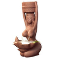 Sikunuo | Beauty Backflow Incense Burner Sandalwood Ceramic Censer Tea Holder